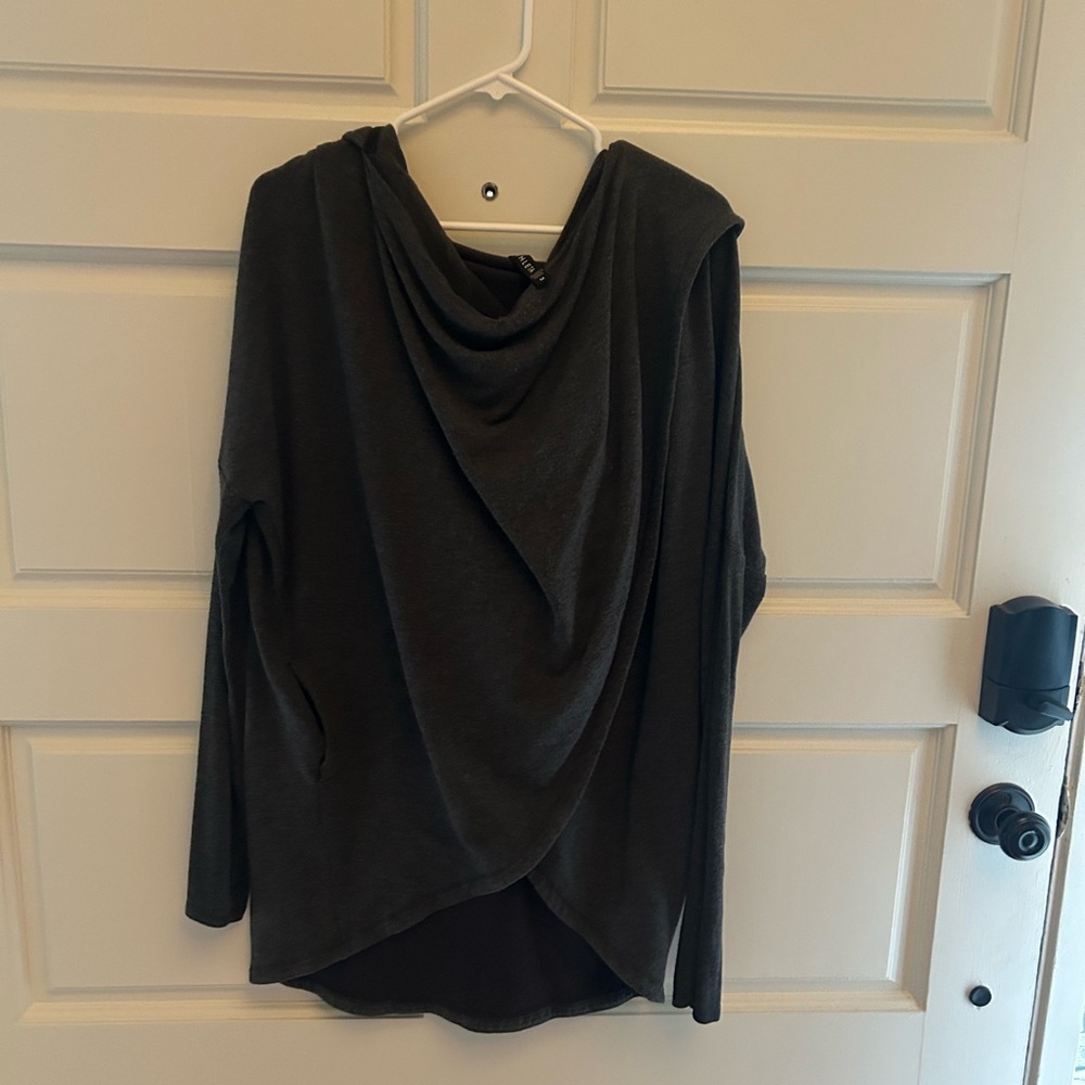 Athleta Purana Wrap Hooded Sweatshirt